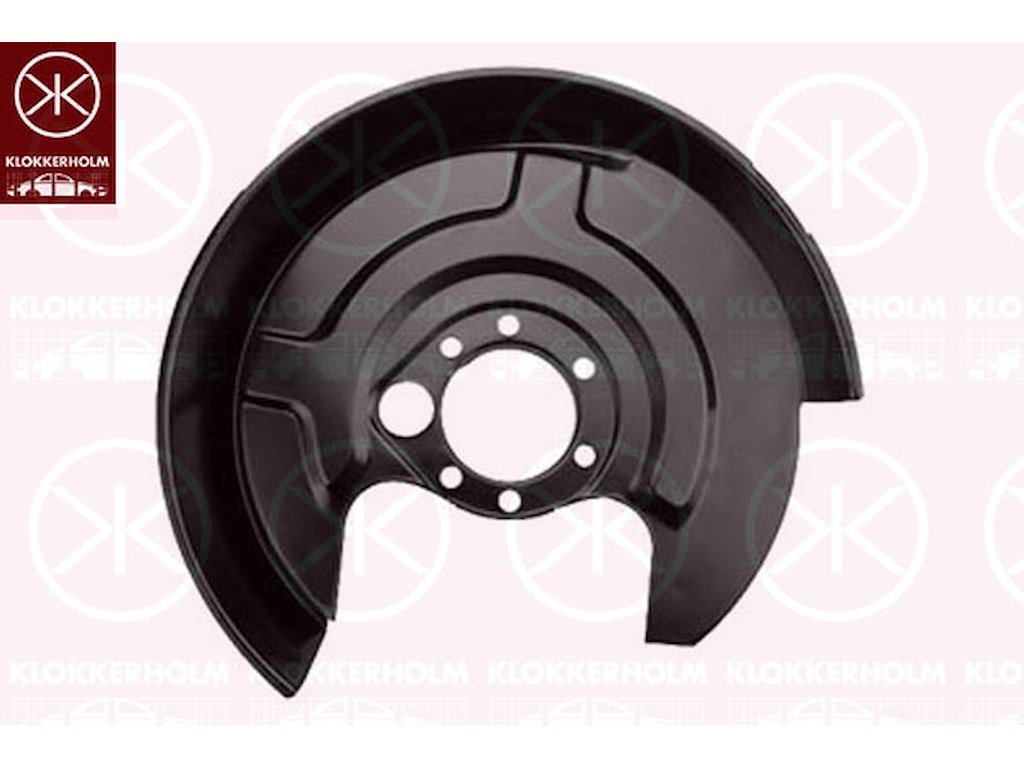 Bromssköld, Bakaxel höger, 2WD, för bromsskivediameter [mm]: 245