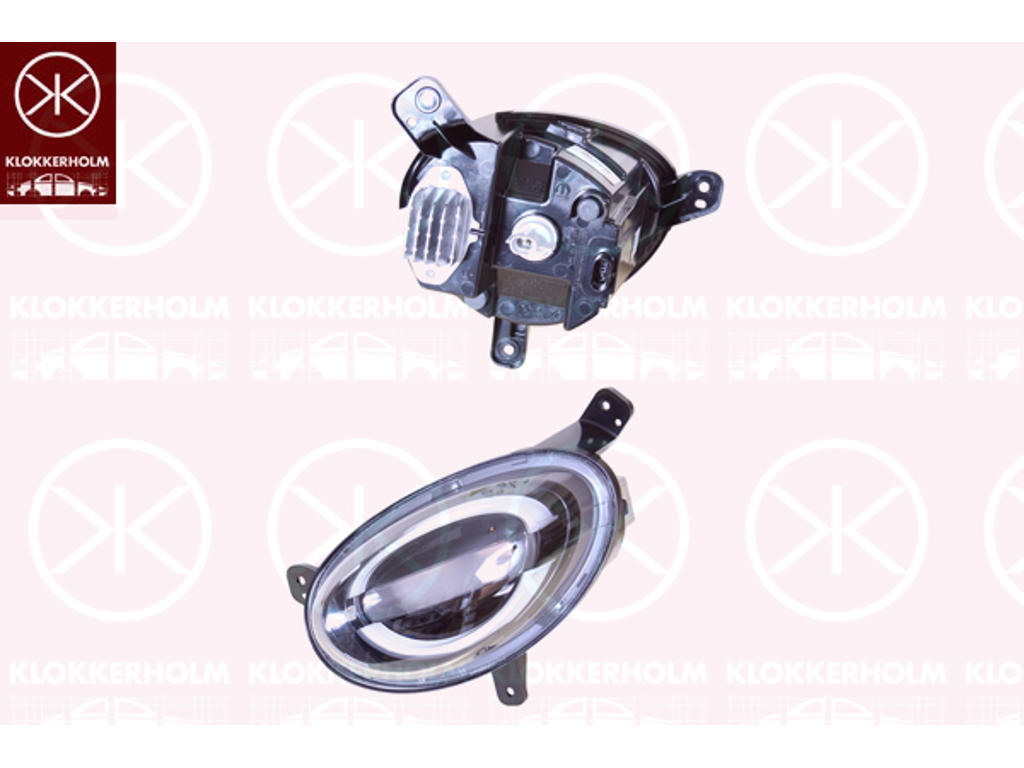 Daytime Running Light, Left Front, LED, OLSA