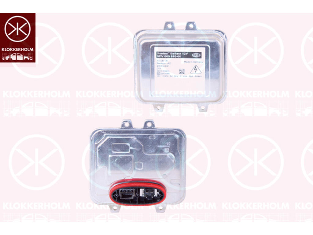 Ballast, gas discharge lamp, Bi-Xenon, D1S (gas discharge tube), Hella