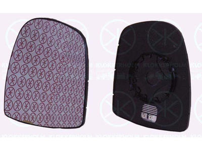 Mirror Glass, exterior mirror, Convex, Heatable, Right