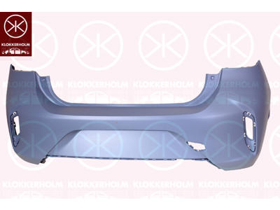 Bumper, w/primer, Rear