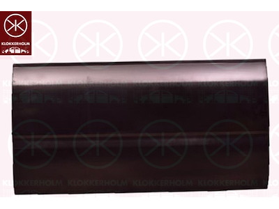 Dörr, karosseri, Position: Skjutdörr, Ekonomiplåt, ytterdel, Längd [cm]: 118