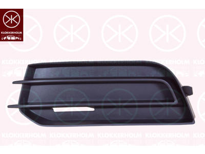 Cover, bumper, Left Front, without hole(s) for fog lights