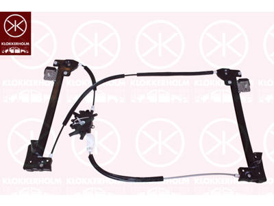 Window Regulator, SIEMENS MOTOR, Boot Lid, without electric motor, without comfort function, Electric