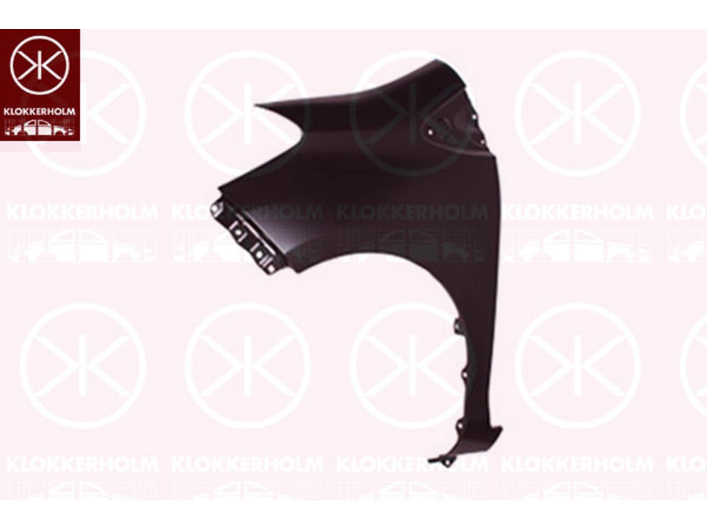 Wing, Left Front, without hole for direction indicator