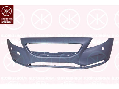 Bumper, Front, w/primer, with hole(s) for washer nozzle