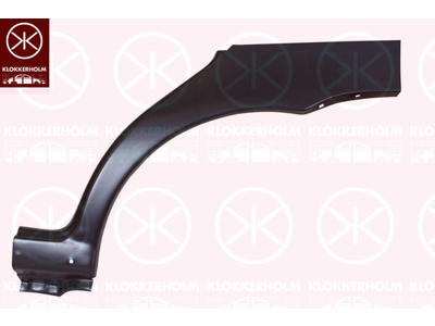 Quarter Panel, 4-dr, Wheel Arch Border, Repair Panel, Left Rear