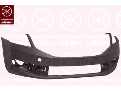 Bumper, Front, Smooth, with hole(s) for fog lights