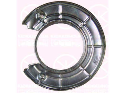 Bromssköld, Bakaxel, Diameter 1/diameter 2 [mm]: 308/158, förzinkad
