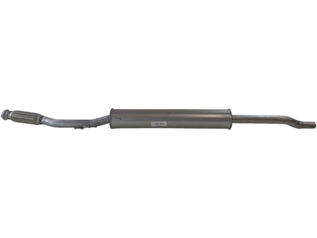 Centre Muffler, See accessories list for additionally required parts:  