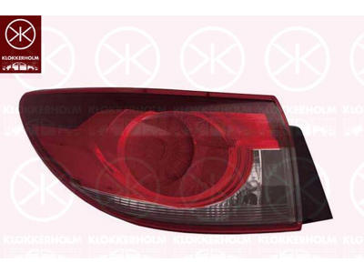 Baglygte, venstre, LED, WY21W, uden lampeholder