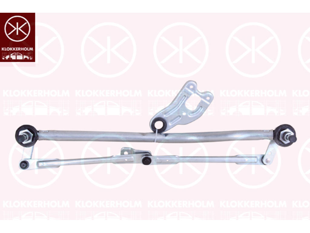 Wiper Linkage, Front, Set, for left-hand drive vehicles