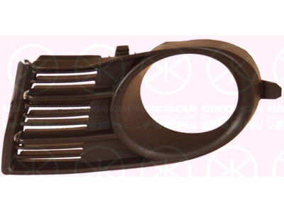 Ventilation Grille, bumper, Left Front, with hole(s) for fog lights