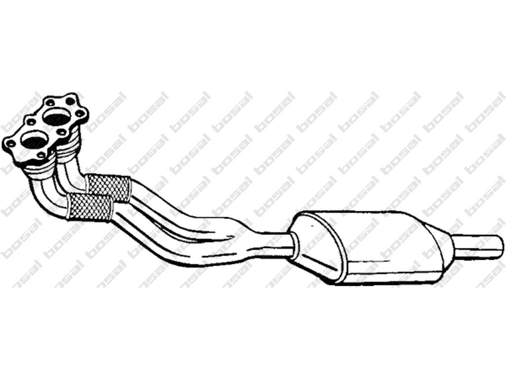 Catalytic Converter, with accessories