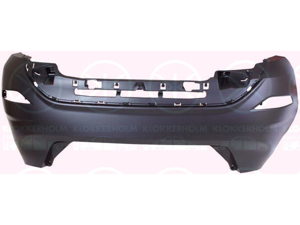 Bumper, w/primer, Rear