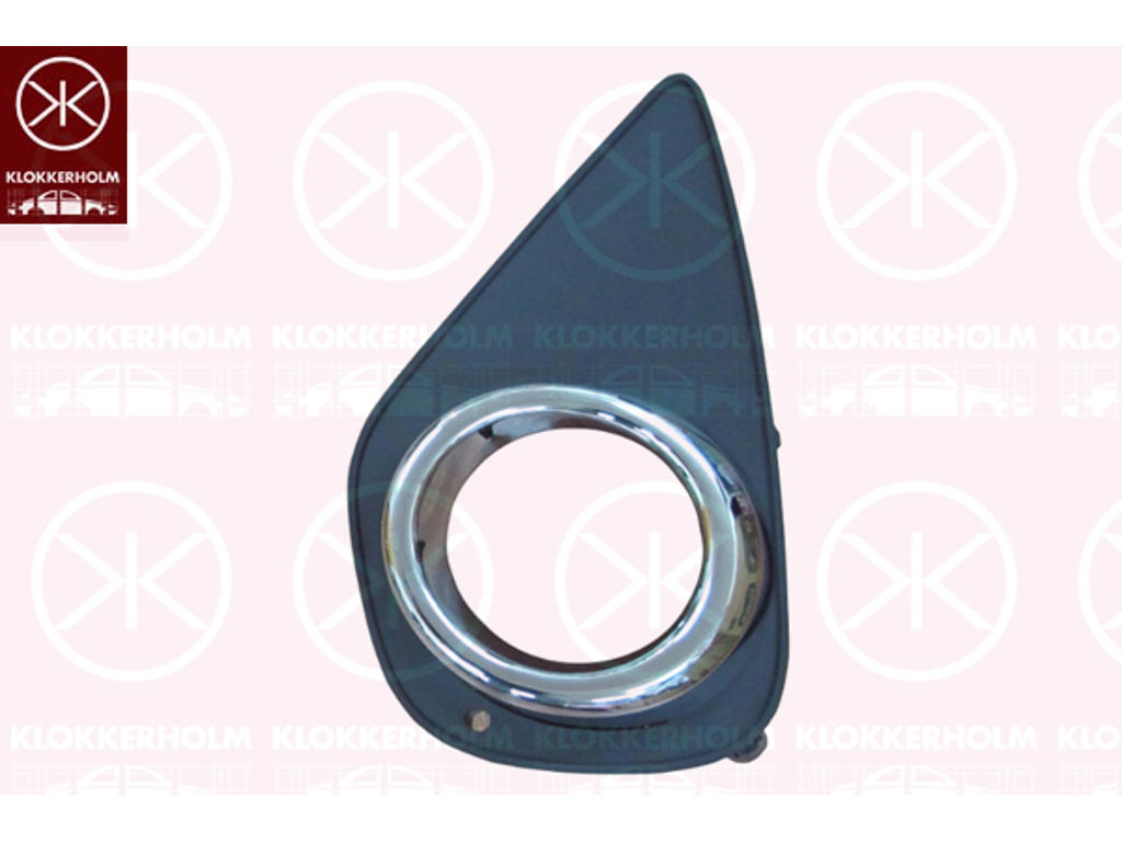 Ventilation Grilles, bumper, Left Front, with hole(s) for fog lights, not for trim level: HYBRID