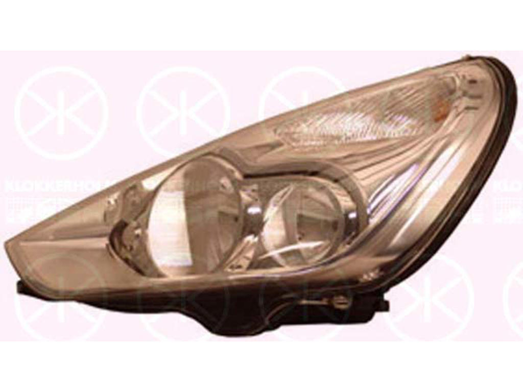 Forlygte, højre, Lysstyrke [lx]: 37.5, Bi-Xenon, med kurvelys, D1S/H1, uden styreenhed til Xenon, med indstillingsmotor for LWR, Hella
