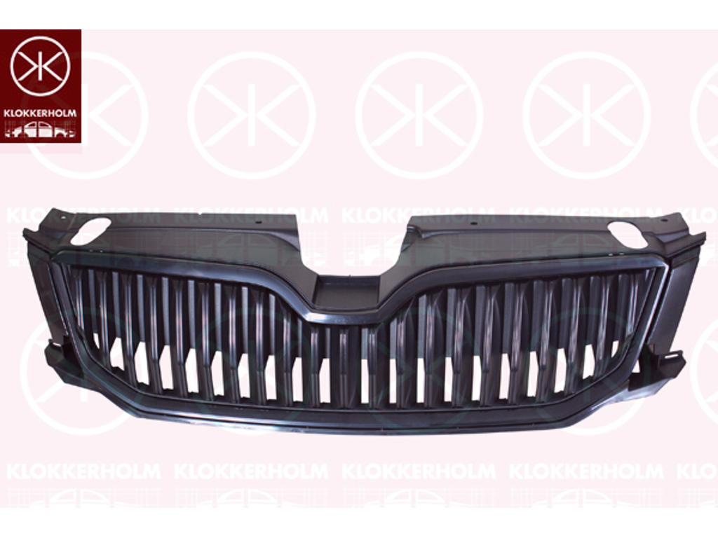 Radiator Grille, black, not for trim level: RS