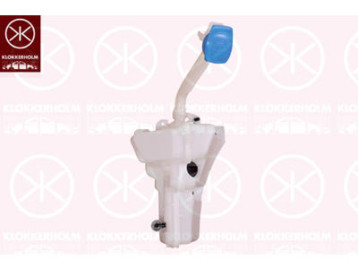 Washer Fluid Reservoir, window cleaning, with lid, Capacity [litre]: 3, with pump, with sensor