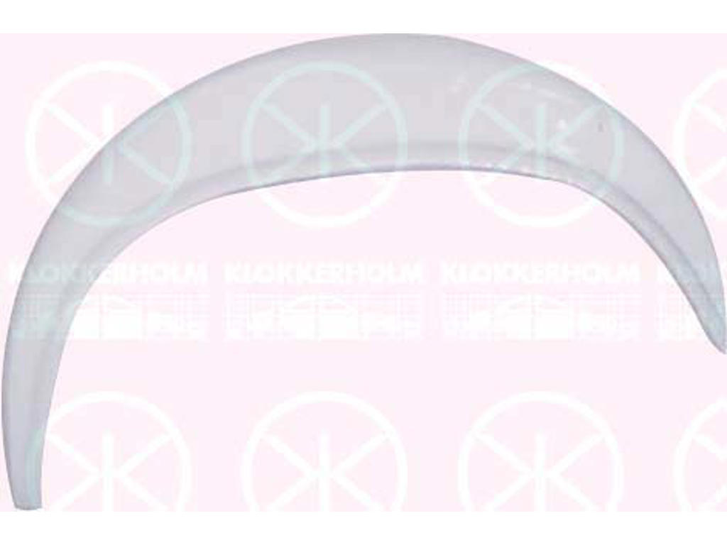 Quarter Panel, Right Rear, Repair Panel, Inner-wing Panel