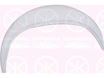 Zijwand, Rechts achter, Reparatiepaneel, Veerpootrand