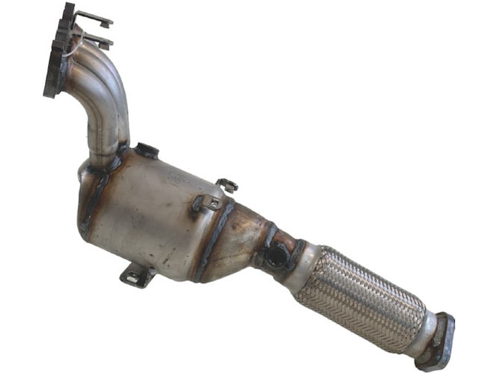 Catalytic Converter, with mounting parts, Emission Standard: Euro 6