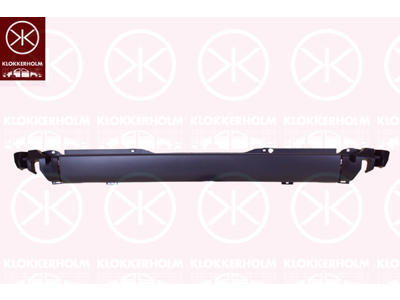 Bumper, Rear, dark grey