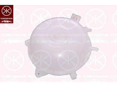 Expansion Tank, coolant, with sensor
