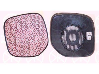 Mirror Glass, exterior mirror, Convex, Heatable, Right