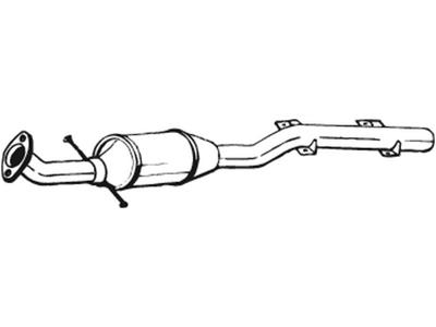 Catalytic Converter, with mounting parts, Emission Standard: Euro 3