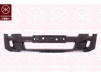 Ventilation Grille, bumper, Front, black, Outer section