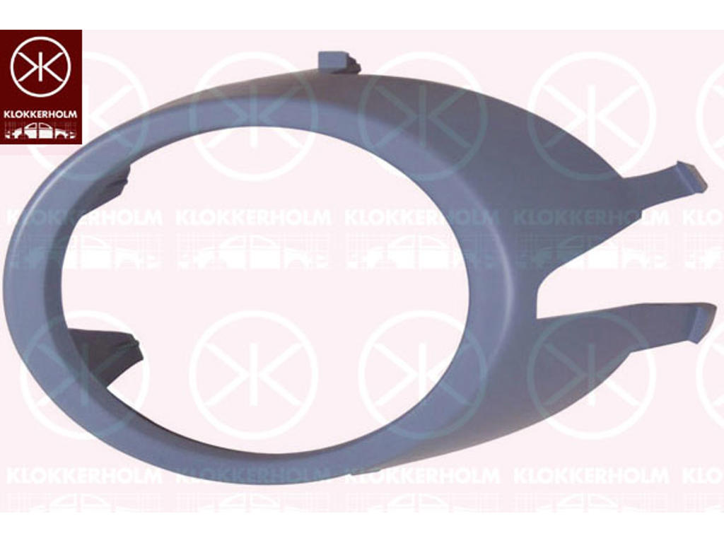 Housing, front fog light, Left Front