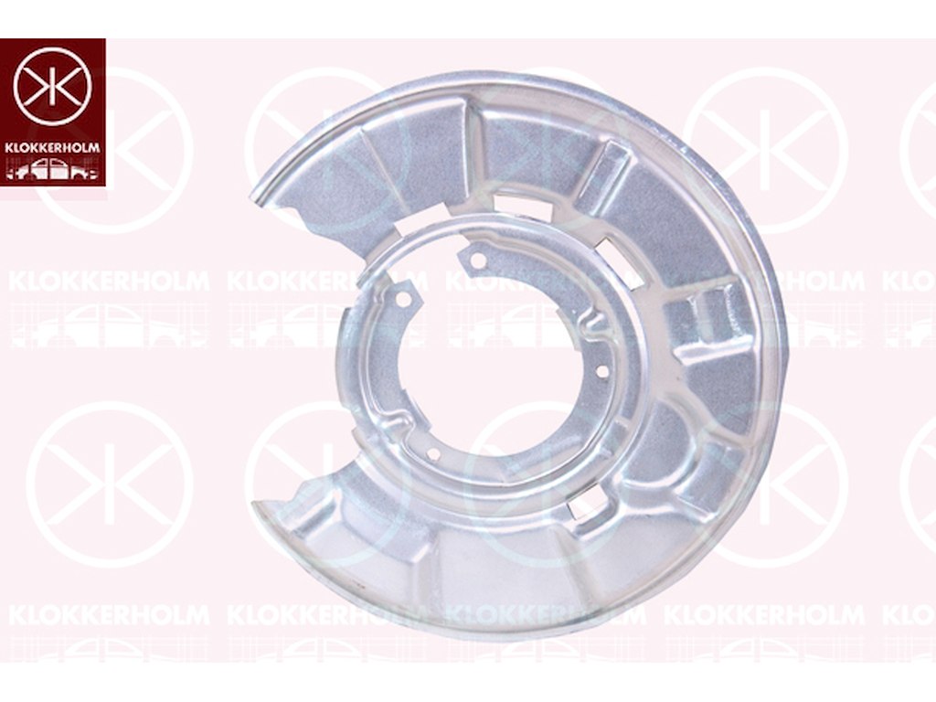 Spritzblech, Bremsscheibe, Hinterachse links, für Bremsscheibendurchmesser [mm]: 300, Durchmesser 1/Durchmesser 2 [mm]: 330/105, verzinkt