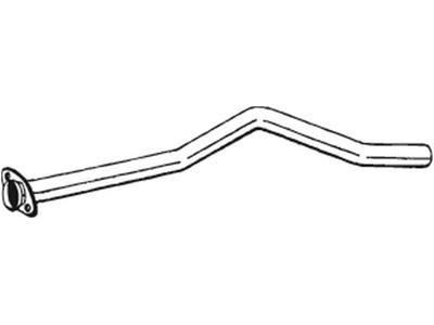Exhaust Pipe, See accessories list for additionally required parts:  