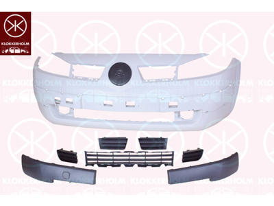 Bumper, Front, Full Body Section, w/primer