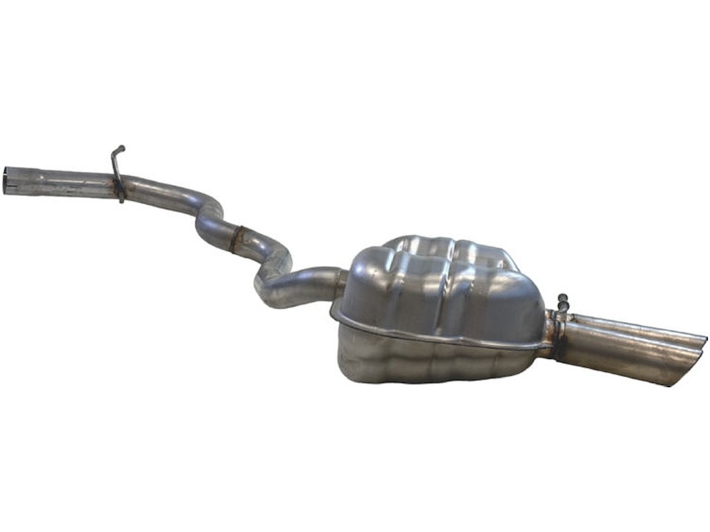 Rear Muffler, See accessories list for additionally required parts:  