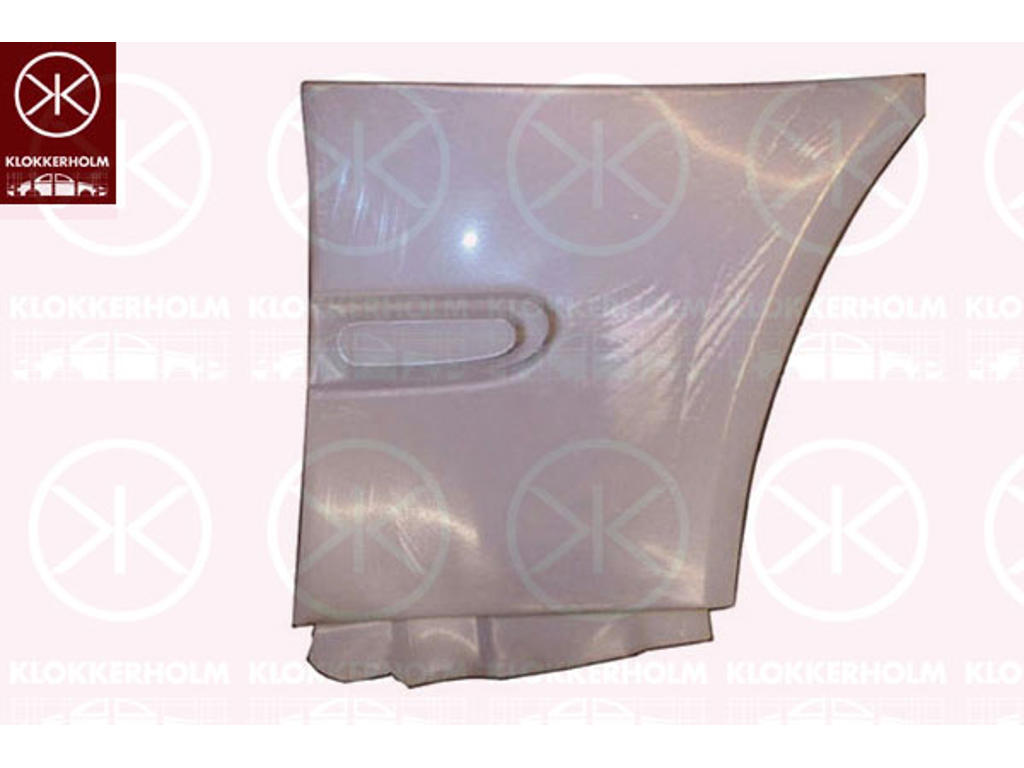 Wing, Right Front, Repair Panel, Rear Section, Lower Section, Zinc-coated