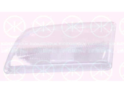 Diffusing Lens, headlight, H4, Left, Illuminance [lx]: 17.5