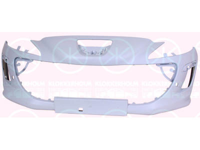 Bumper, w/primer, Front, with hole(s) for park distance control