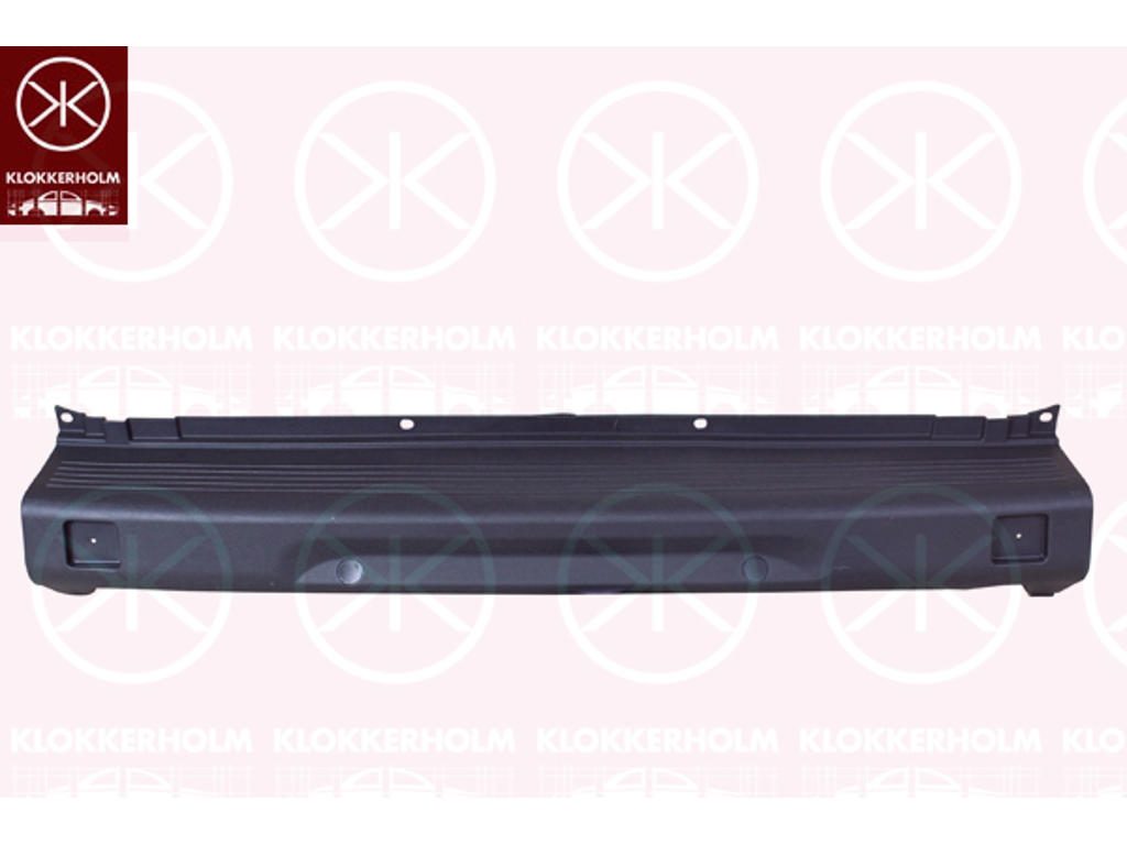 Bumper, Rear, Centre Section