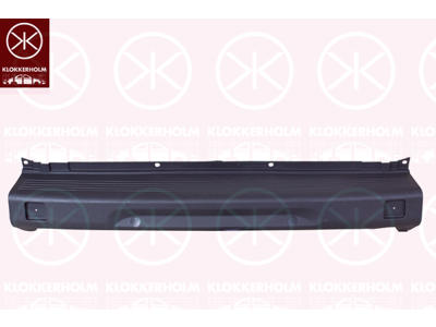 Bumper, Rear, Centre Section