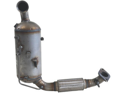 Soot/Particulate Filter, exhaust system, Material: Cordierite, with mounting parts, Euro 5