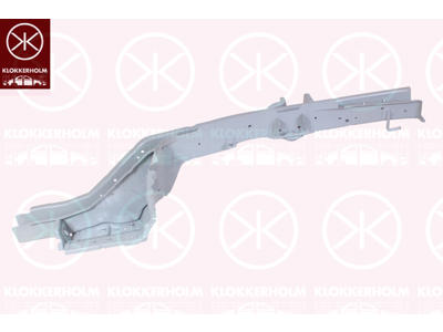 Frame Side Rail, Full Body Section, Left Rear