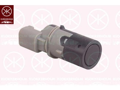 Sensor, parkeringshjælp, foran, Stikhusform: Retvinklet, malbar, Antal stikkontakter: 3, Ultralydsensor