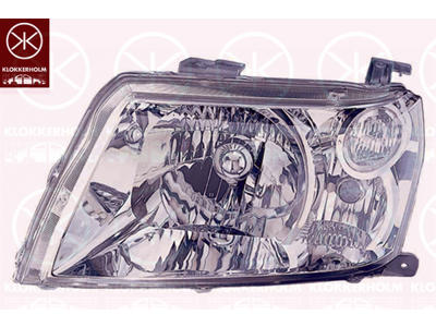 Headlight, H4, without motor for headlamp levelling, Left, Illuminance [lx]: 17.5