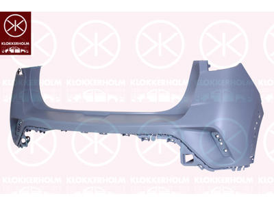 Bumper, w/primer, Rear