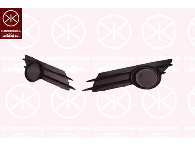 Ventilation Grille, bumper, Right Front, not for vehicle equipment line/variant: OPC