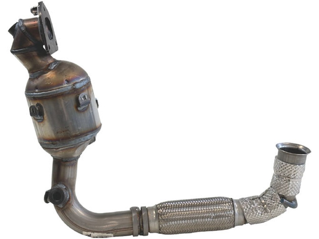 Catalytic Converter, with mounting parts, Emission Standard: Euro 6
