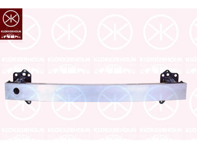 Support, bumper, Aluminium, Front