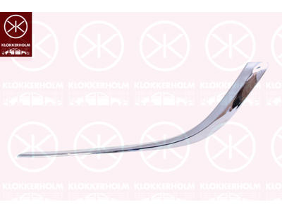 Korpus, reflektor przeciwmglowy, chromowy, z przodu po prawej